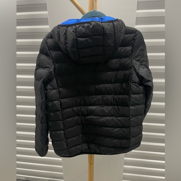 NWT ❄️ ZeroXPosur quilted lightweight black blue winter coat ❄️Boys L 14-16 - Picture 10 of 15